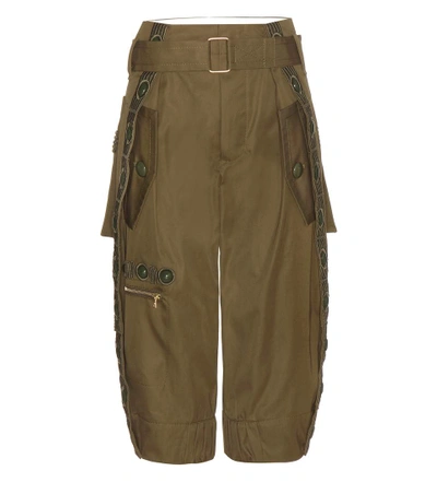 MARC JACOBS Embellished wool cargo trousers