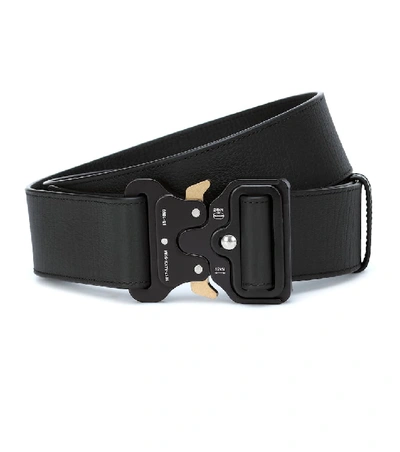 Alyx Classic Rollercoaster Leather Belt In Black