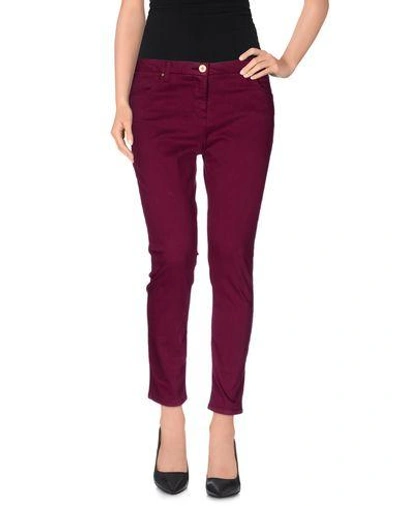 MANILA GRACE Cropped pants & culottes