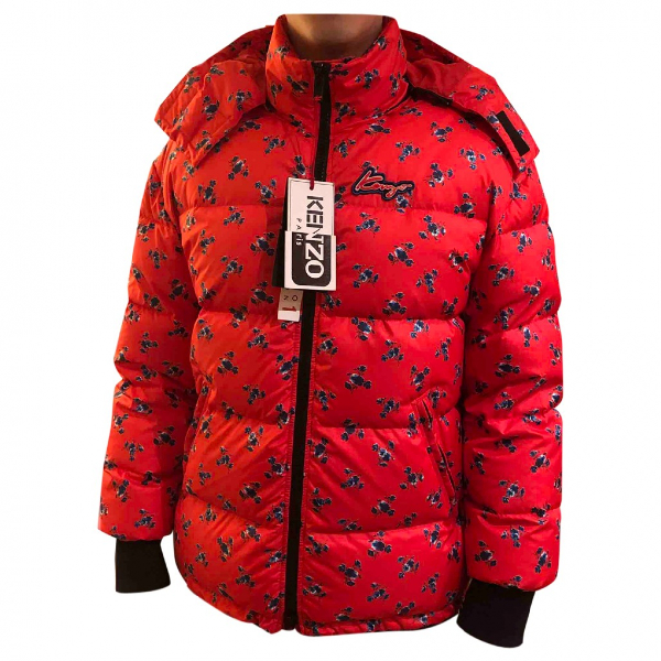 kenzo red coat