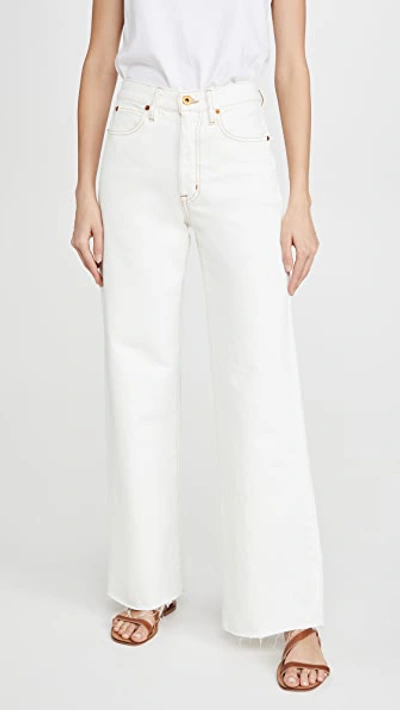 SLVRLAKE GRACE JEANS NATURAL WHITE
