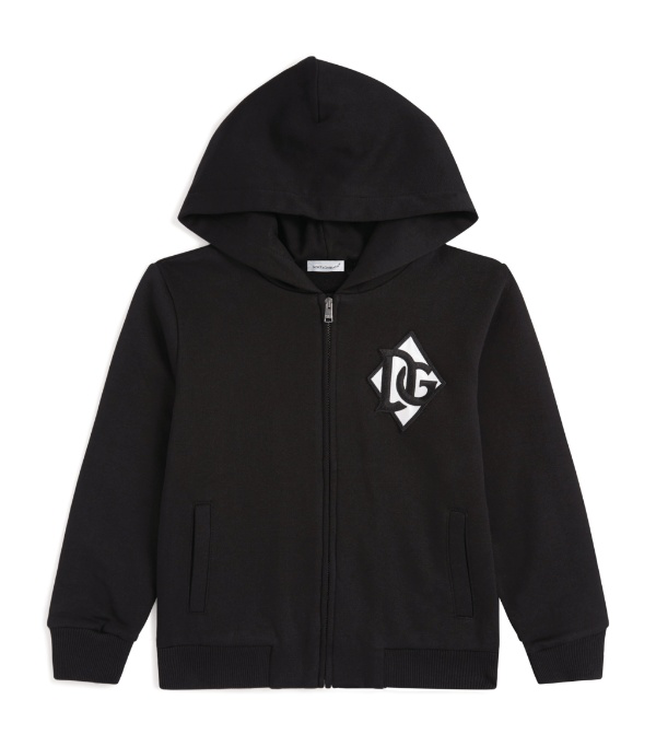 dolce and gabbana zip up hoodie