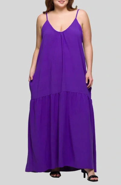 24SEVEN COMFORT APPAREL 24SEVEN COMFORT APPAREL JERSEY MAXI DRESS