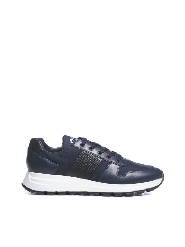 prada panelled low top sneakers