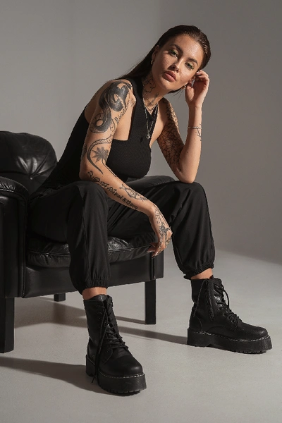 OLIVIA SALO X NA-KD WINDBREAKER PANTS - BLACK