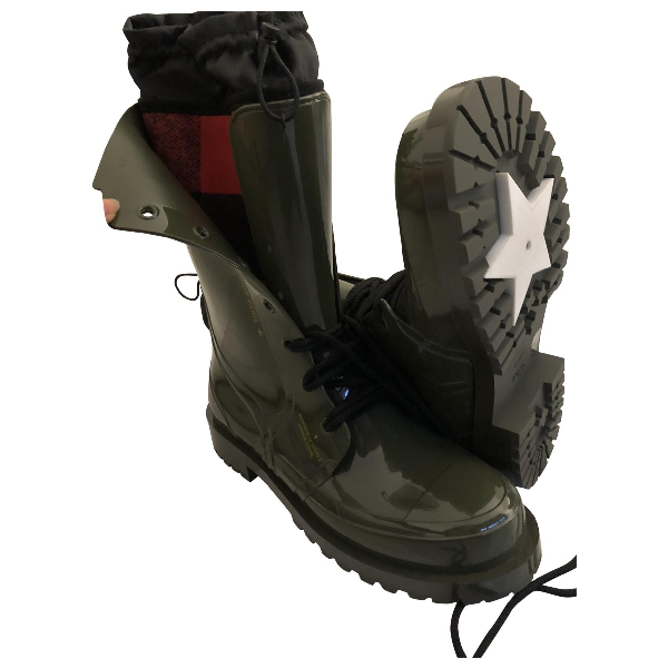 dior green boots