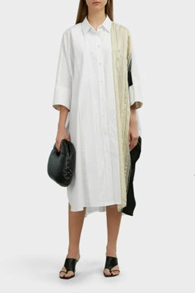 JOSEPH Dania Pleated Shirt Dress