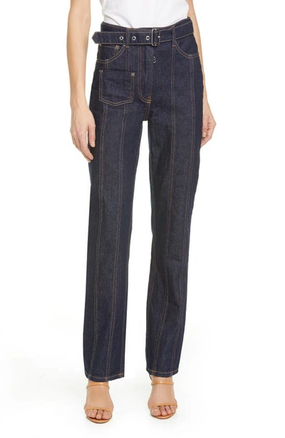 SAKS POTTS JEWEL EMBELLISHED STRAIGHT LEG JEANS