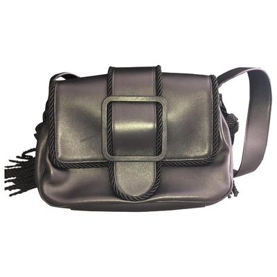 MARCO DE VINCENZO LEATHER HANDBAG