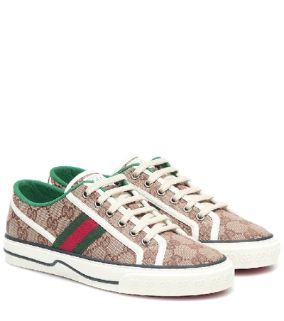 GUCCI TENNIS 1977 CANVAS SNEAKERS