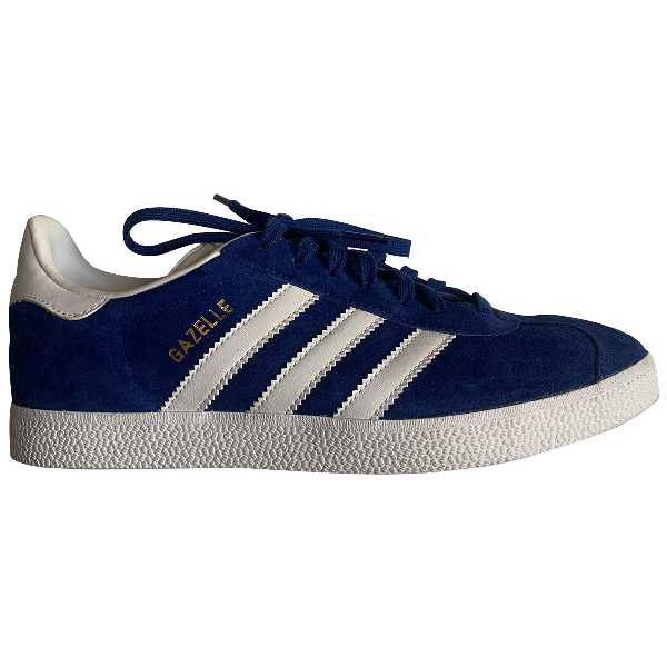 adidas gazelle blue suede
