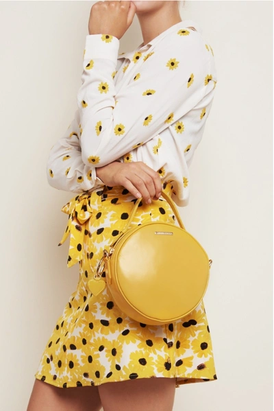 FABIENNE CHAPOT ROUNDY BAG SUNFLOWER YELLOW