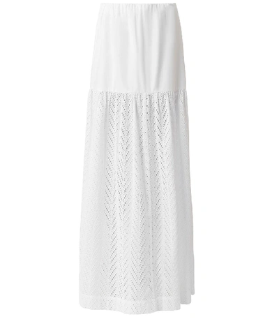 RODEBJER Amalthea Embroidery Skirt in White