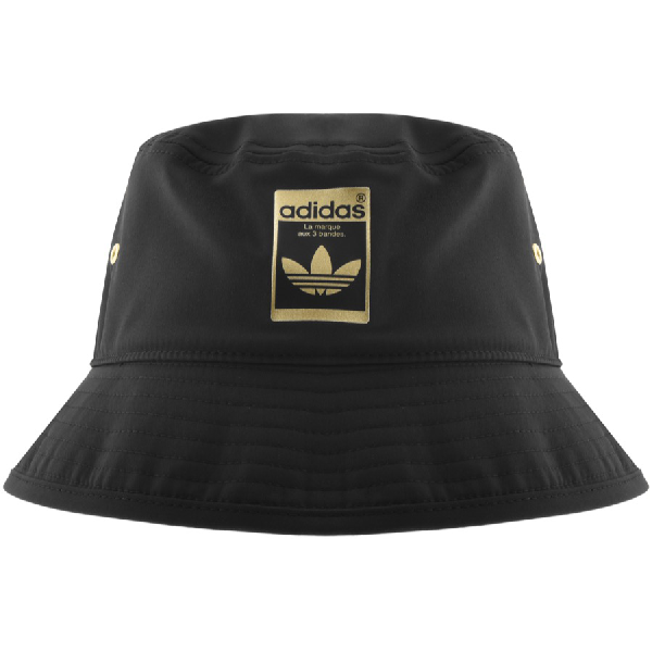bucket hat adidas black