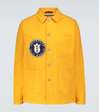Junya Watanabe Man X Amsterdam Tulip Museum Jacket In Yellow