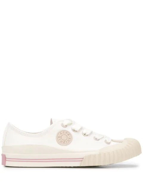 acne studios logo patch sneakers