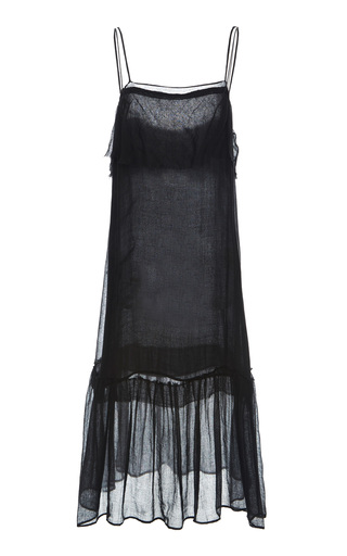 sheer chiffon dress