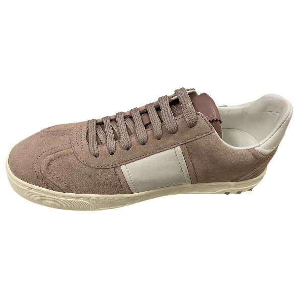 valentino rockstud trainers pink