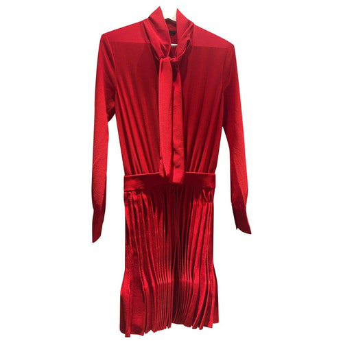 sandro red dress