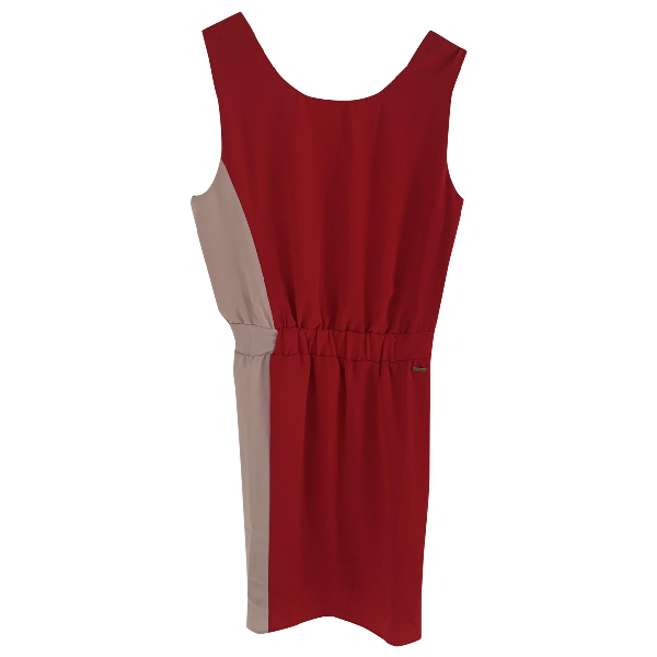 armani red dress