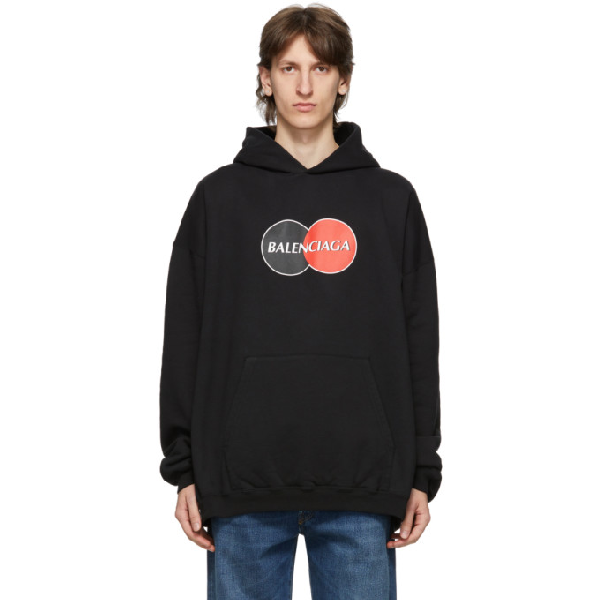 balenciaga black hoodie