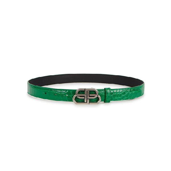 balenciaga green belt