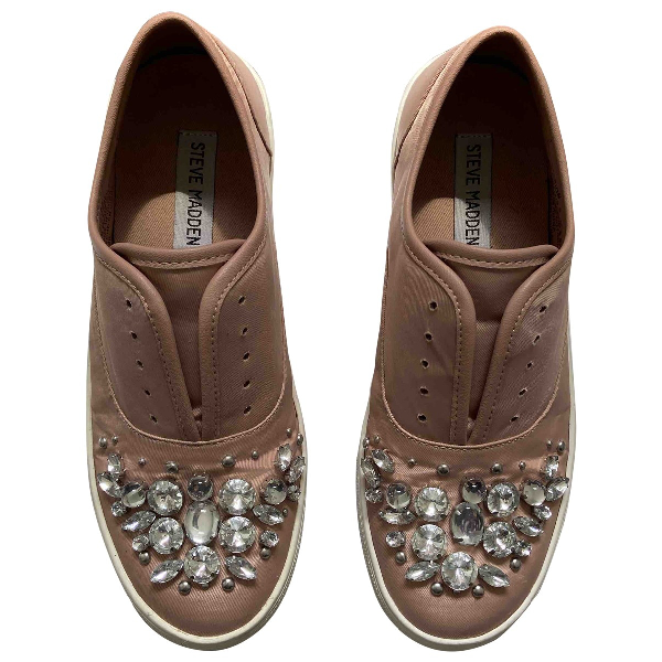 steve madden pink trainers