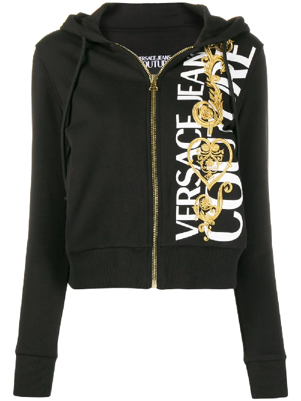 versace jeans zip hoodie