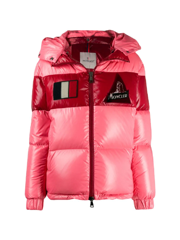 moncler pink jacket