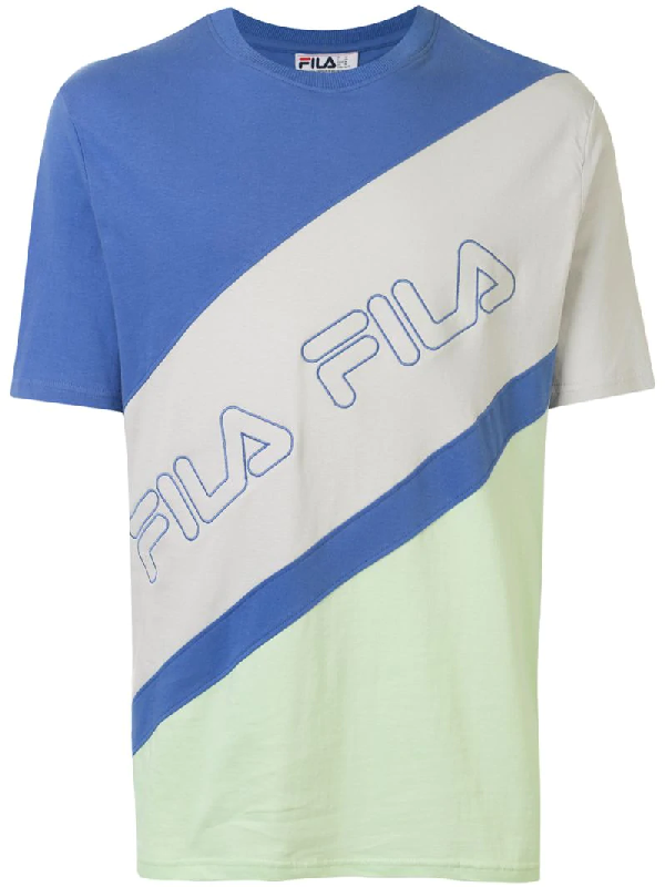 mint green fila shirt