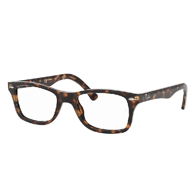 RAY BAN RB5228 OPTICS  DUNKELHAVANA FASSUNG KLAR GLAS 53-17