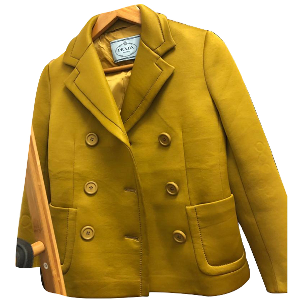 prada yellow jacket