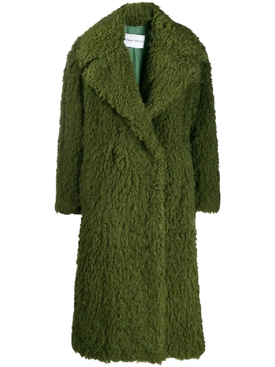 STAND STUDIO NICOLETTA FAUX-SHEARLING COAT