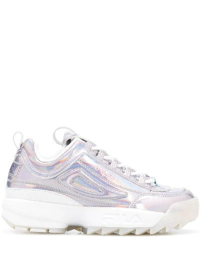 FILA DISRUPTOR II IRIDESCENT SNEAKERS