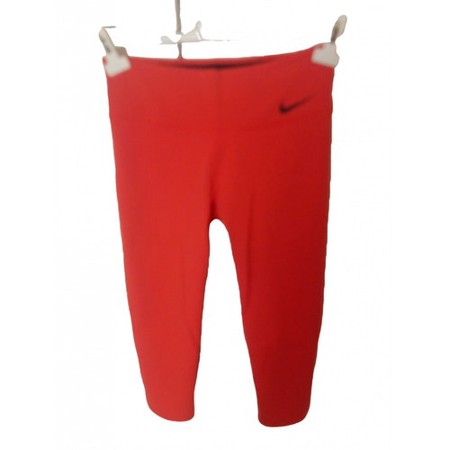 nike red trousers