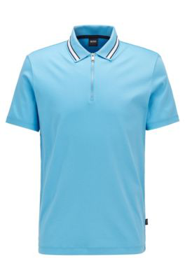 hugo boss zip neck