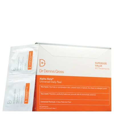 DR DENNIS GROSS SKINCARE SKINCARE ALPHA BETA UNIVERSAL DAILY PEEL (PACK OF 60)