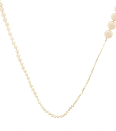 SOPHIE BILLE BRAHE PEGGY 14KT GOLD NECKLACE WITH FRESHWATER PEARLS