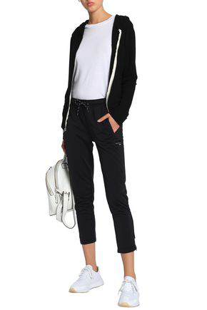 cropped adidas track pants