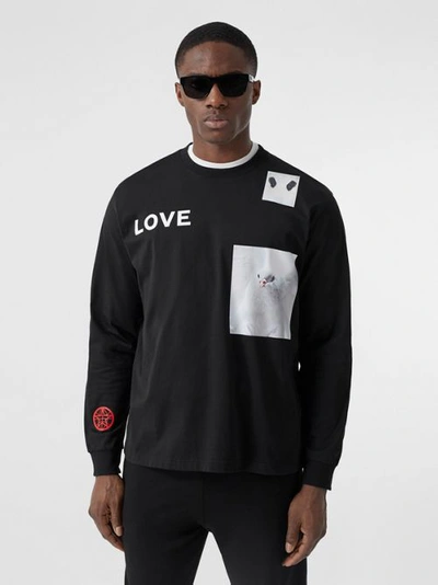 BURBERRY Long-sleeve Montage Pr