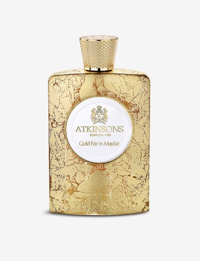 ATKINSONS WOMENS GOLD FAIR IN MAYFAIR EAU DE PARFUME 100ML