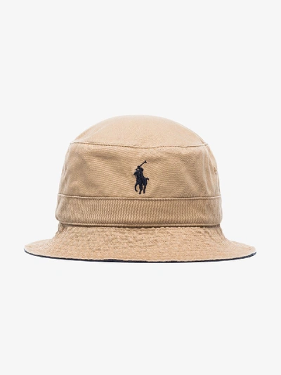 POLO RALPH LAUREN FISCHERHUT MIT LOGO-STICKEREI
