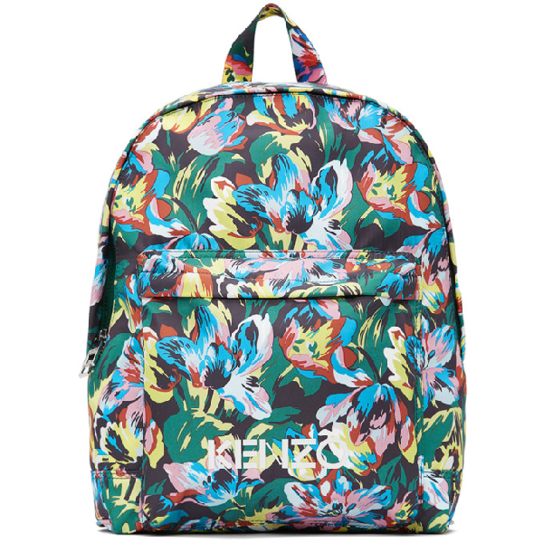 floral backpack