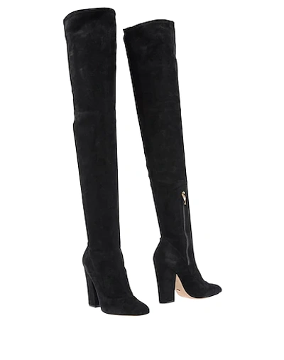 SERGIO ROSSI SERGIO ROSSI WOMAN BOOT BLACK SIZE 6 LEATHER