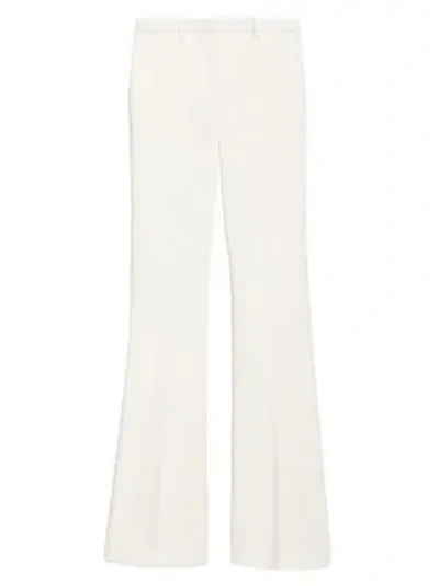 THEORY Demitra Low-Rise Flare Pants