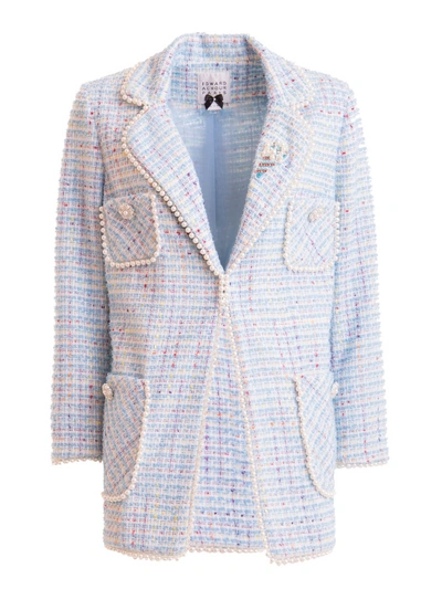 EDWARD ACHOUR PARIS PEARL EMBELLISHED CHANEL JACKET