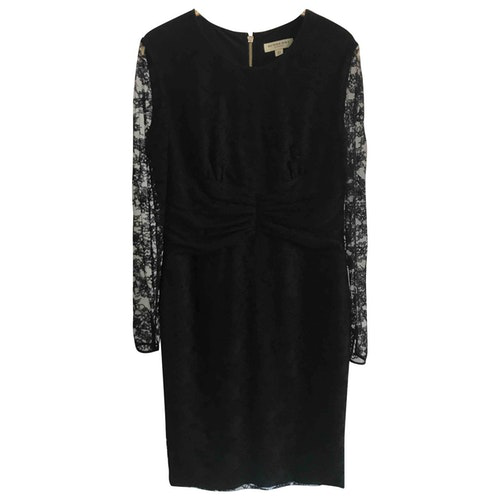 burberry black lace dress