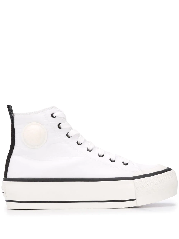 diesel platform sneakers