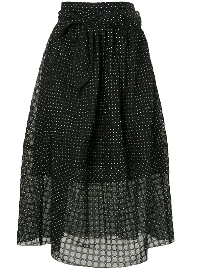 IRENE POLKA DOT BUBBLE SKIRT