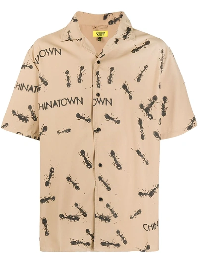 CHINATOWN MARKET ANT PRINT SHORT-SLEEVE SHIRT